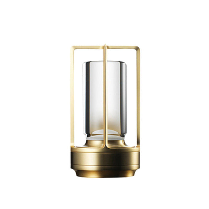 Dæmpbar Trådløs Vintage Metal Bordlampe