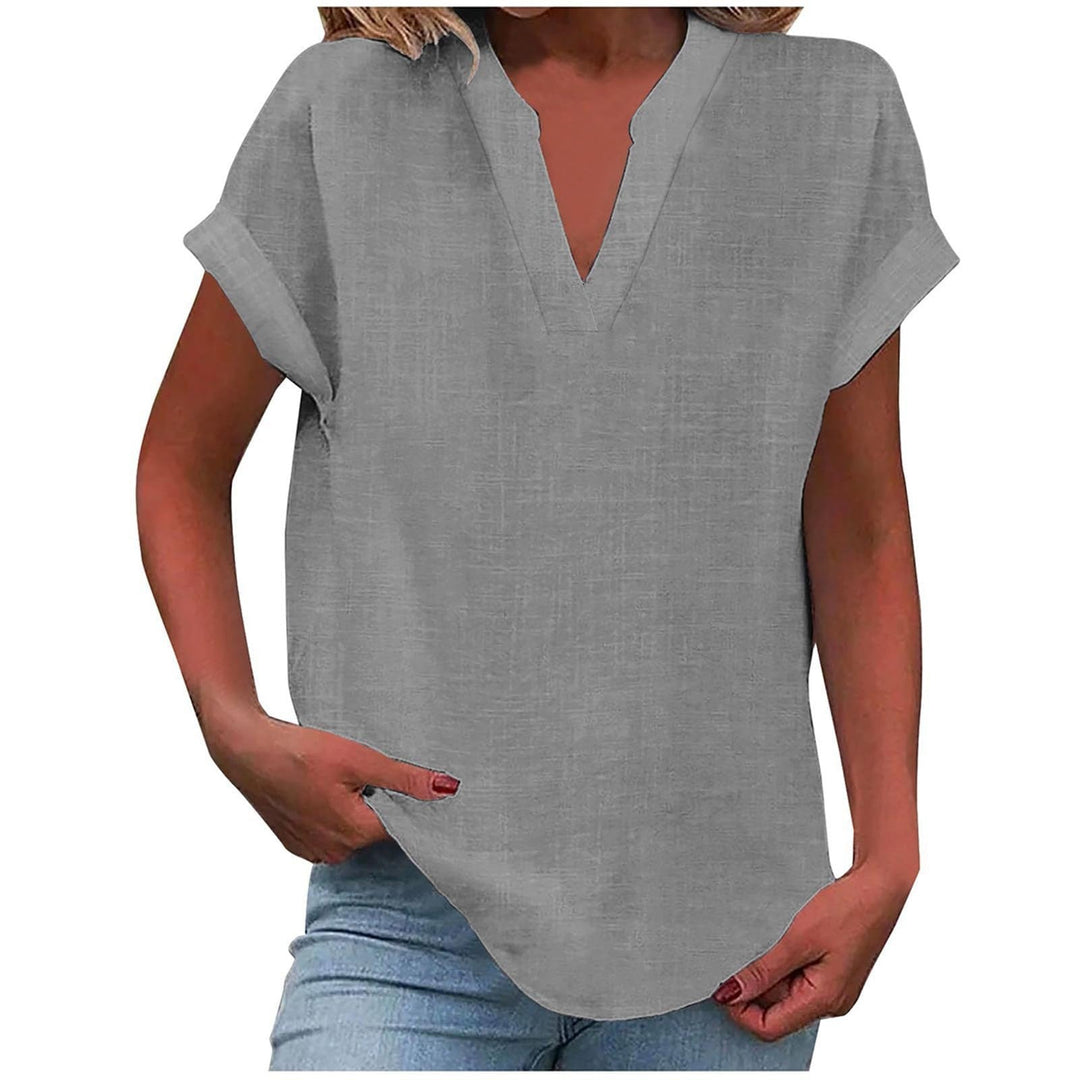 Lexi™ | Casual V-Hals Bluse