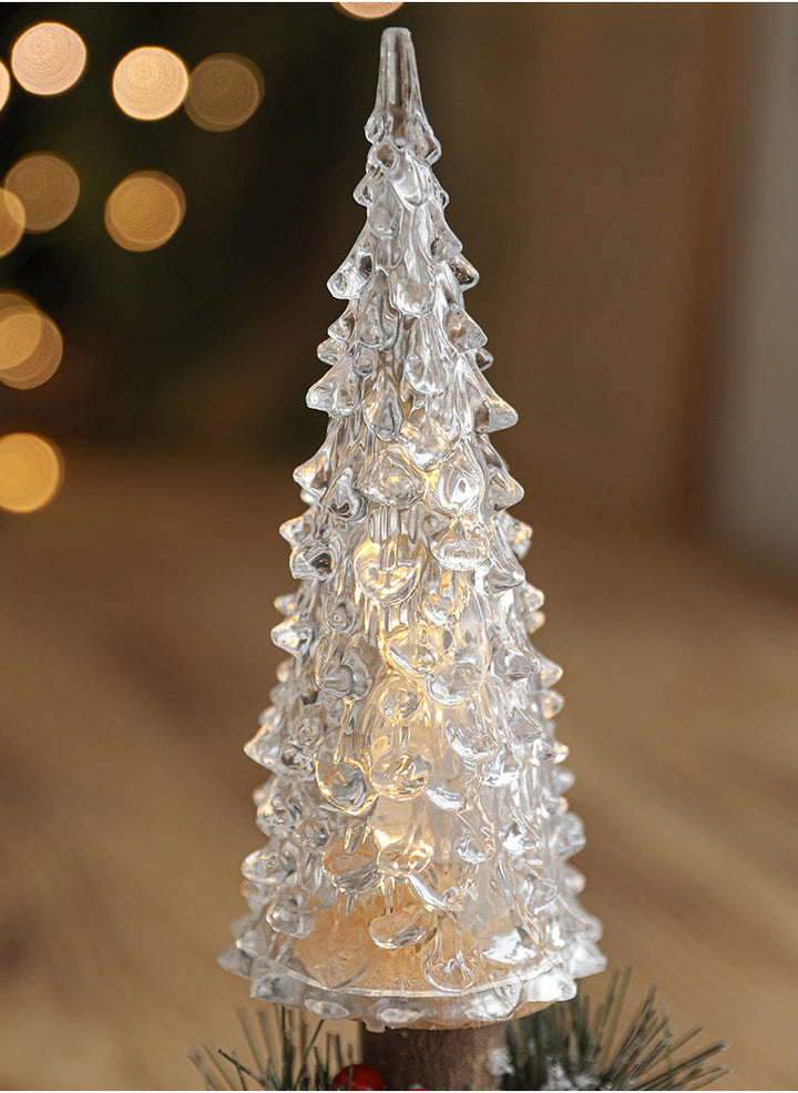 LED Julelanterne Lampe med Julemotiv