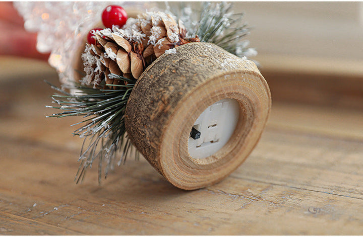 LED Julelanterne Lampe med Julemotiv