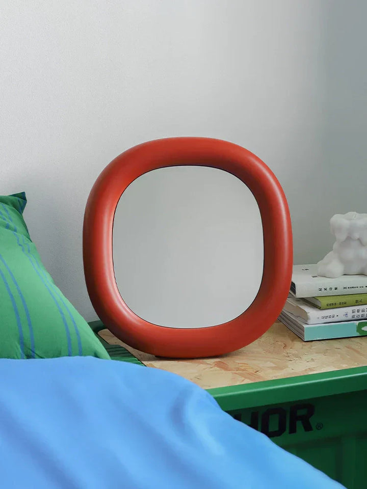 Moderne Boble Ramme Spejl i Tre Farver