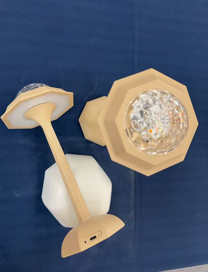 Dynamisk Vandbølge Bordlampe med USB Strøm