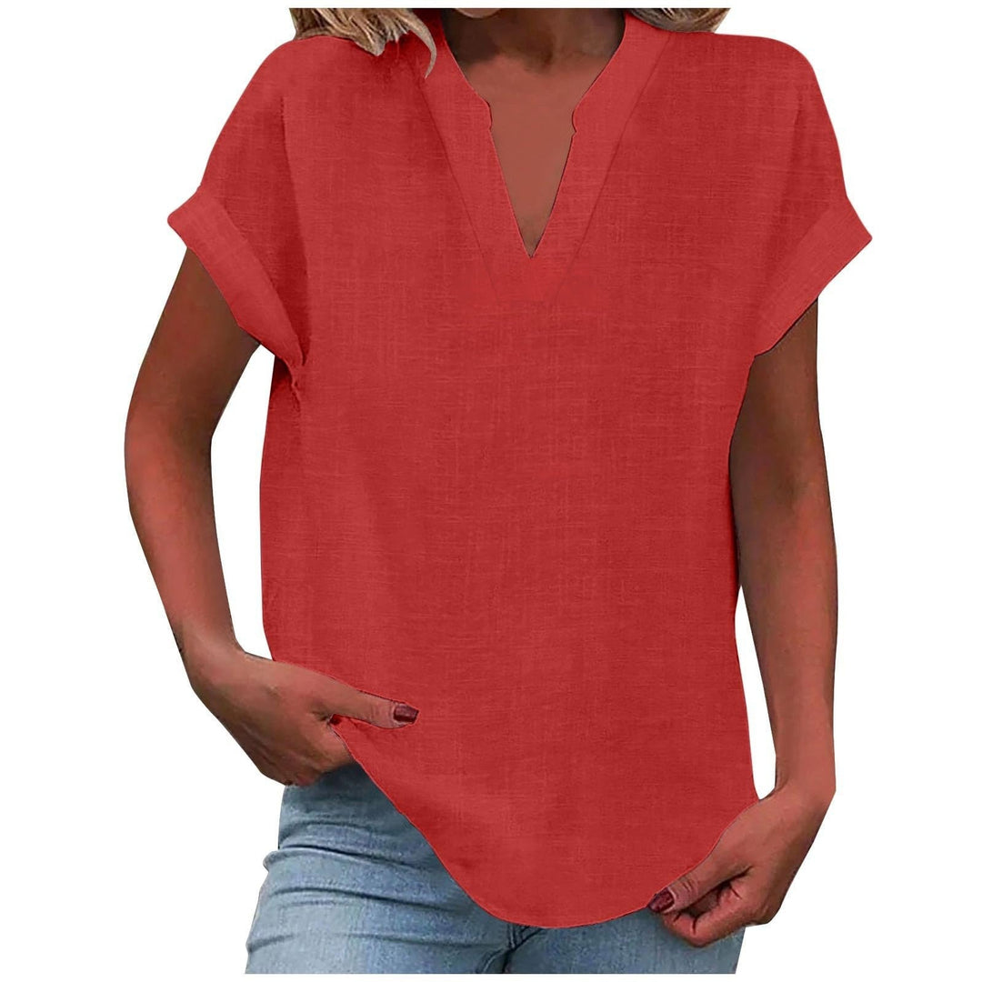 Lexi™ | Casual V-Hals Bluse