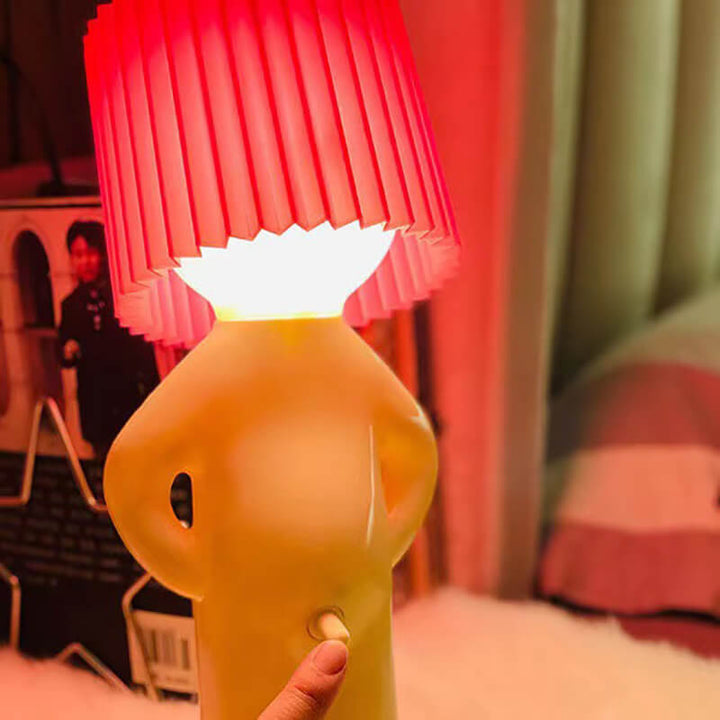 Farverig Bordlampe og Natlampe til Dreng