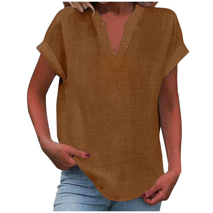 Lexi™ | Casual V-Hals Bluse