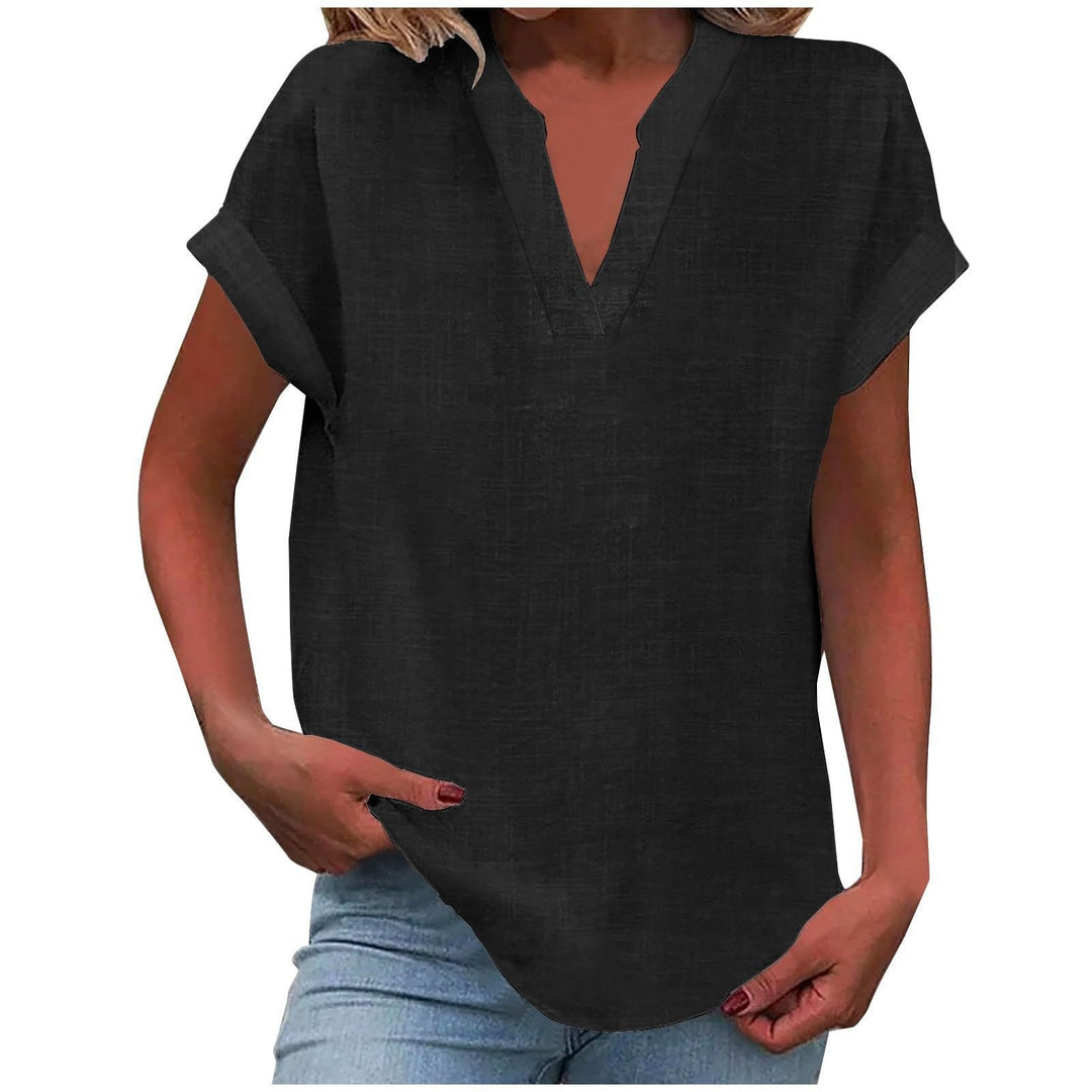 Lexi™ | Casual V-Hals Bluse