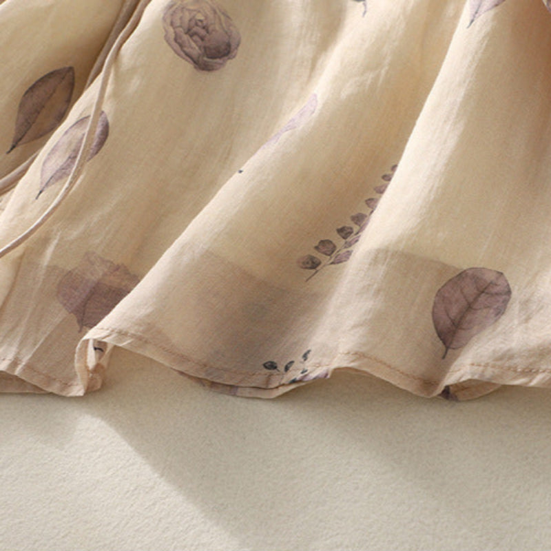Noy™ | Blomsterprint Afslappet Bluse