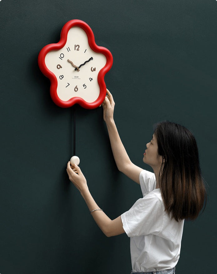 Stille Pendul Vægur i Miljøvenligt Design