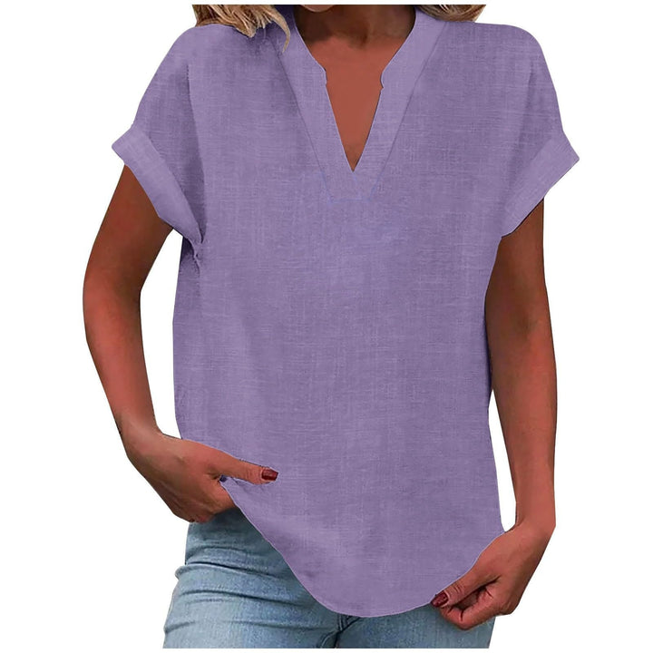 Lexi™ | Casual V-Hals Bluse