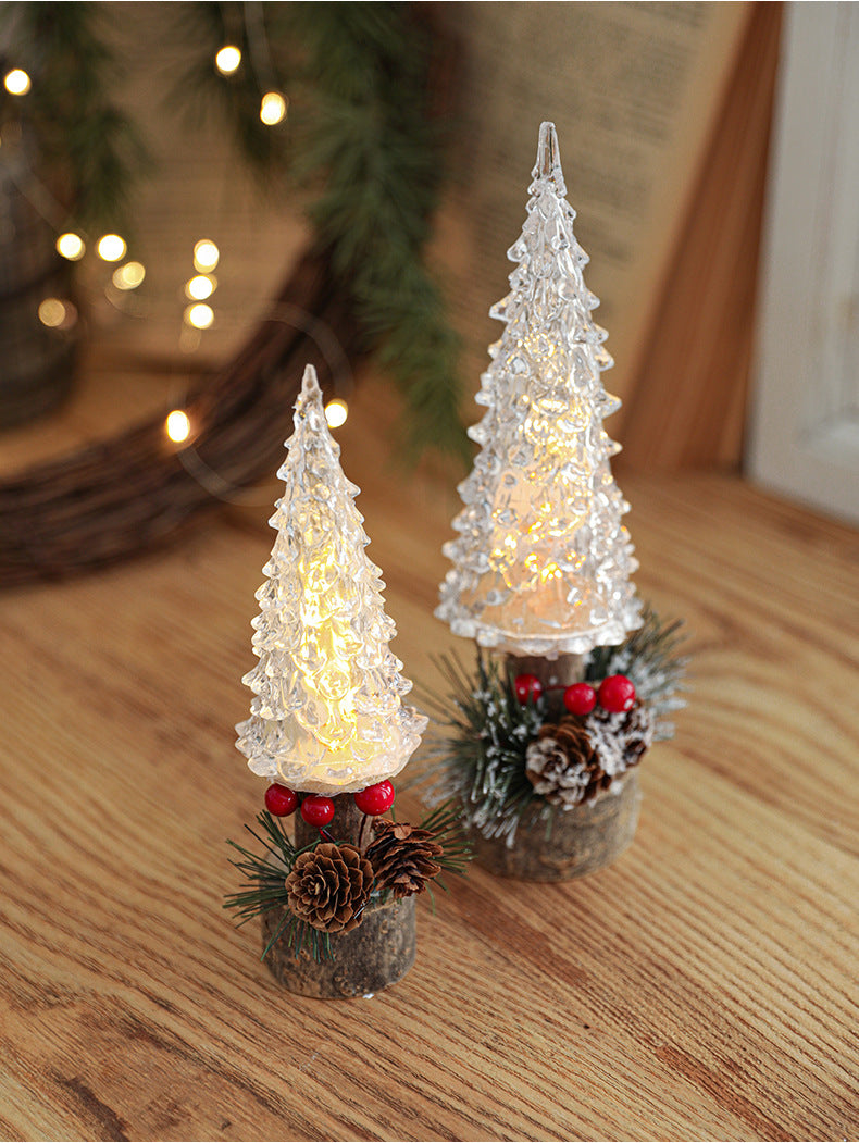 LED Julelanterne Lampe med Julemotiv