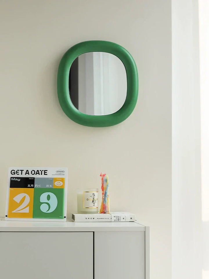 Moderne Boble Ramme Spejl i Tre Farver