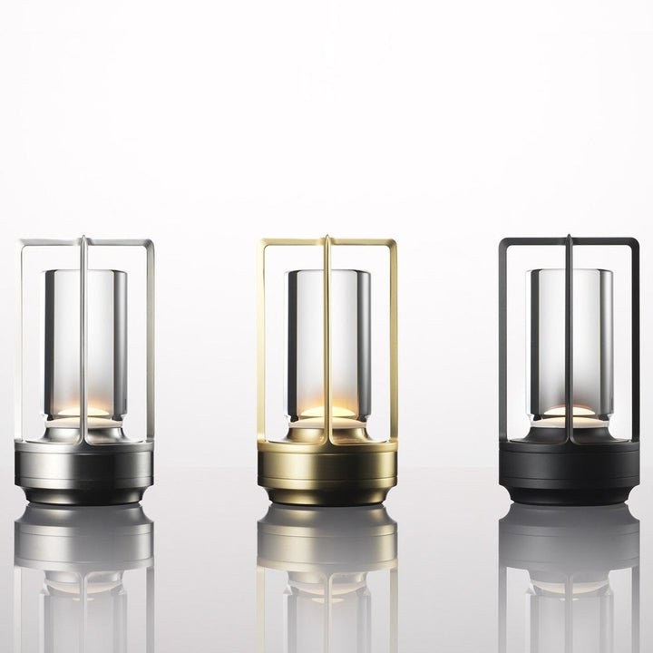 Dæmpbar Trådløs Vintage Metal Bordlampe
