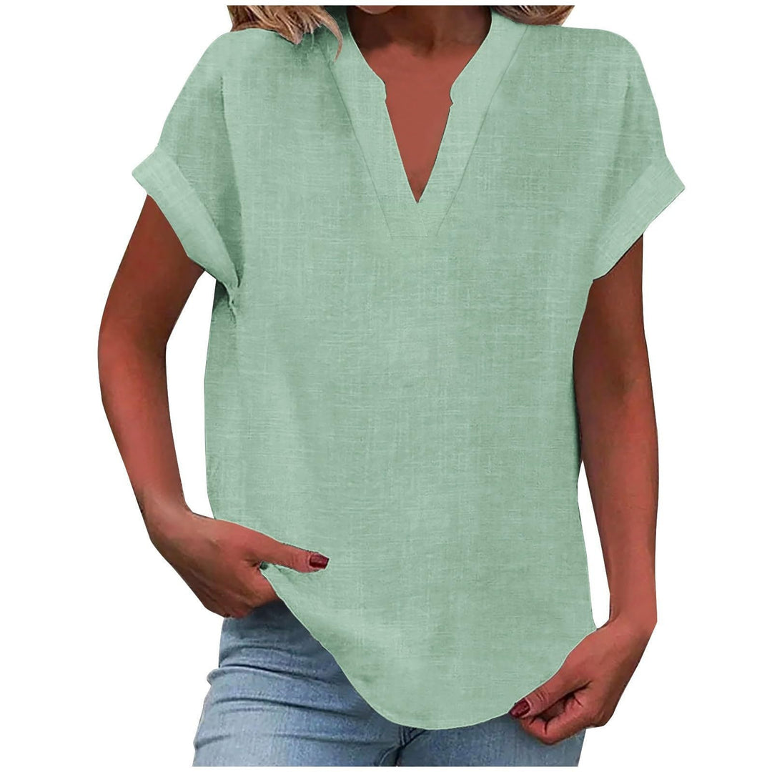 Lexi™ | Casual V-Hals Bluse