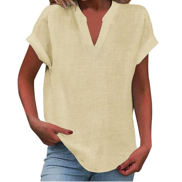Lexi™ | Casual V-Hals Bluse