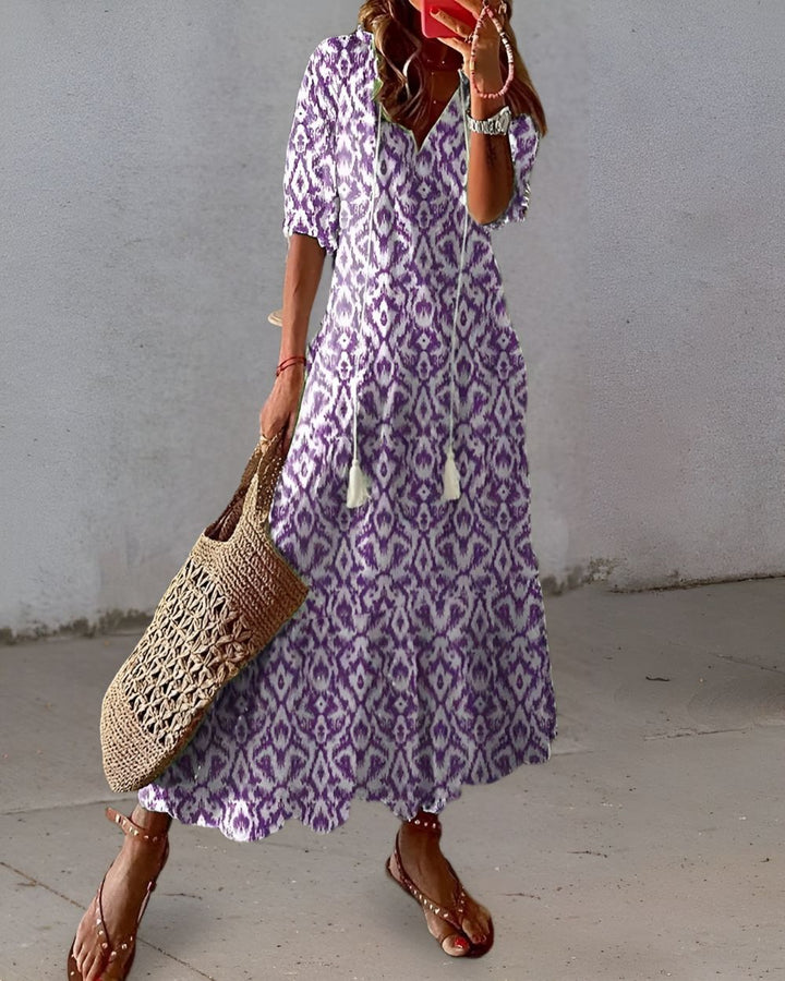 Celina™ | Boho Magic Dække Kjole