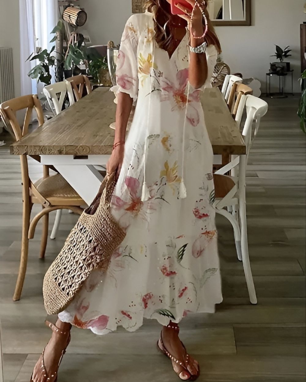 Celina™ | Boho Magic Dække Kjole
