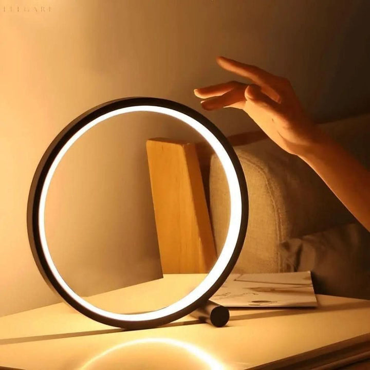 Dæmpbar LED Ringlampe med Touch Kontrol
