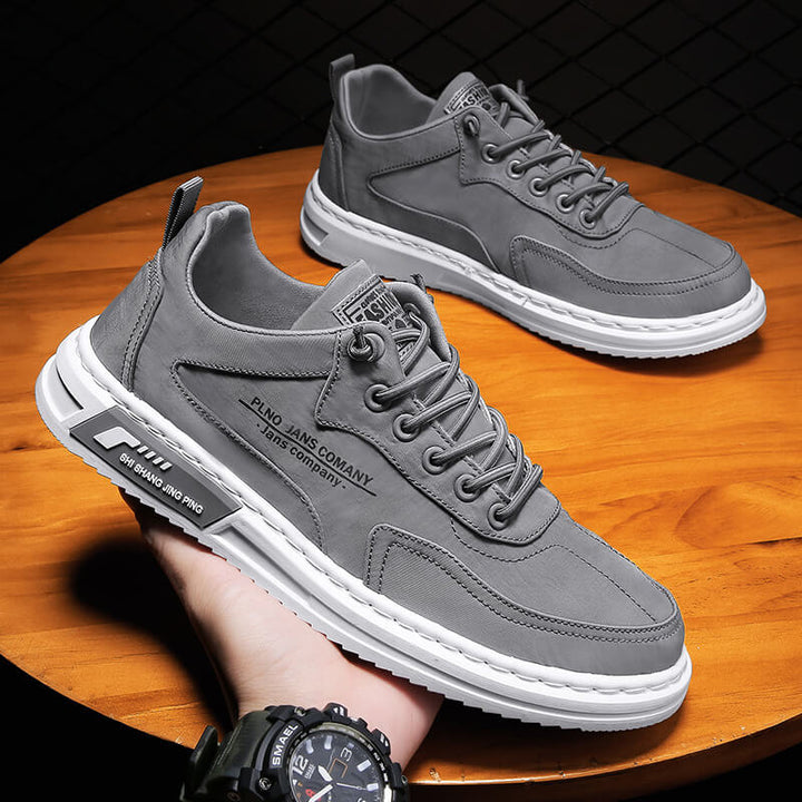 Ortopædiske herresneakers med komfortabel sål