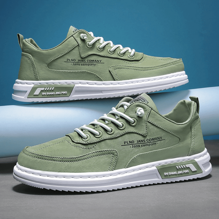 Ortopædiske herresneakers med komfortabel sål
