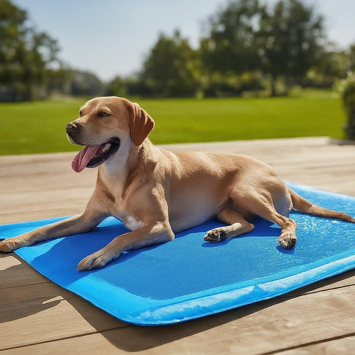 Kølemåtte til Hunde og Katte i Polyester - Letvægts og Nem at Rengøre