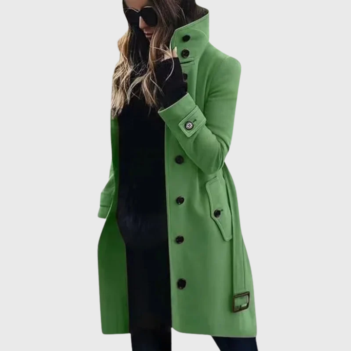 Aimee™ | Vandafvisende Lang Trench Coat