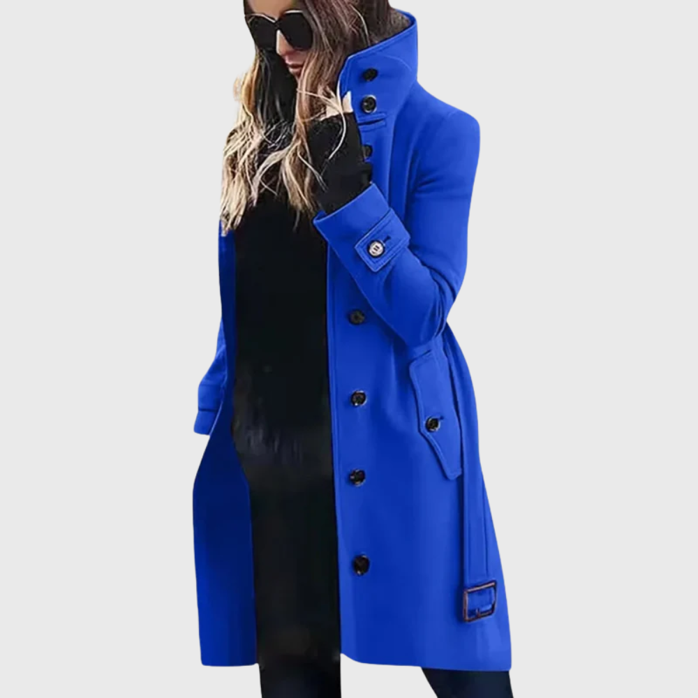 Aimee™ | Vandafvisende Lang Trench Coat