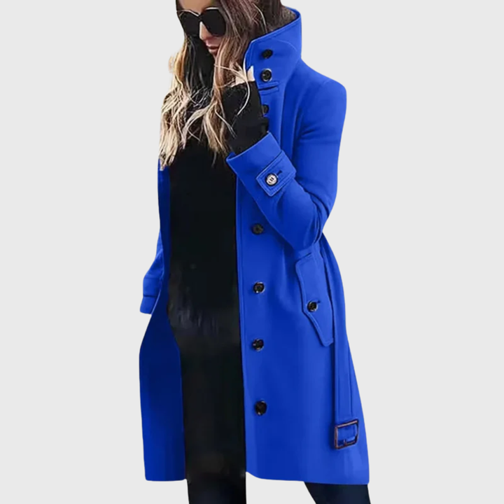 Aimee™ | Vandafvisende Lang Trench Coat