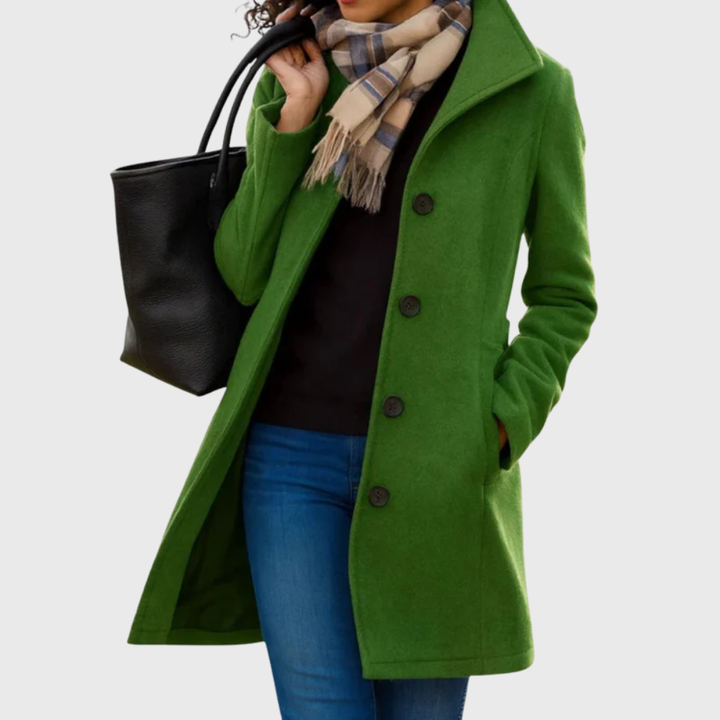 Kimmy™ | Flatterende Langjakke