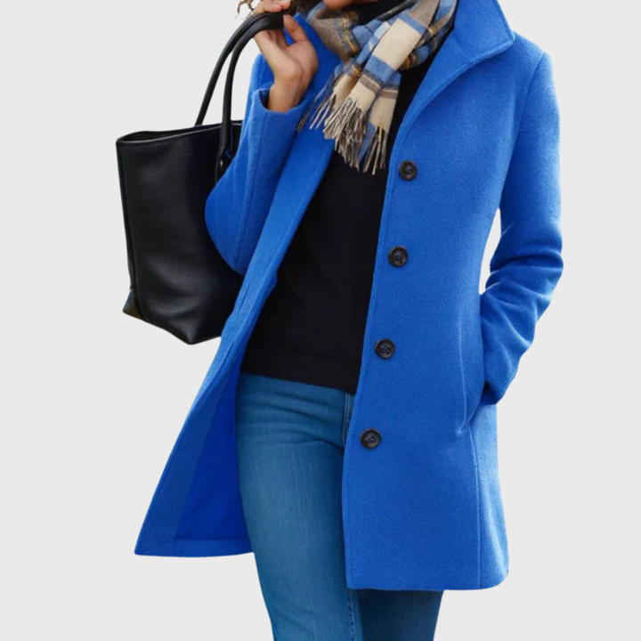 Kimmy™ | Flatterende Langjakke