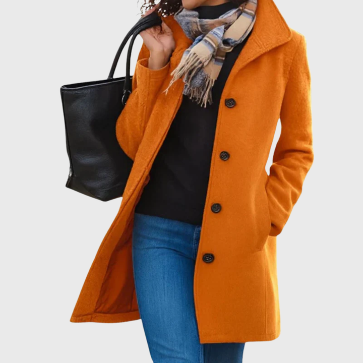 Kimmy™ | Flatterende Langjakke