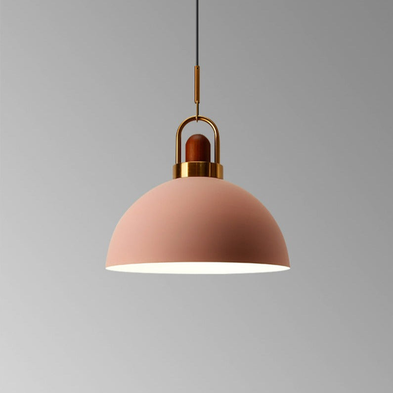 Justerbar Nordisk Pendellampe i Metal og Glas
