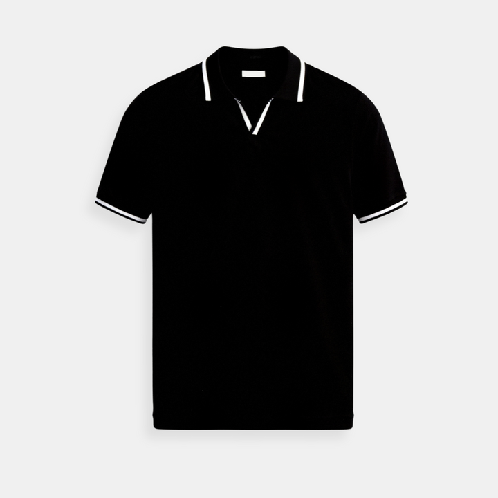 Kortærmet poloshirt med elegant krave