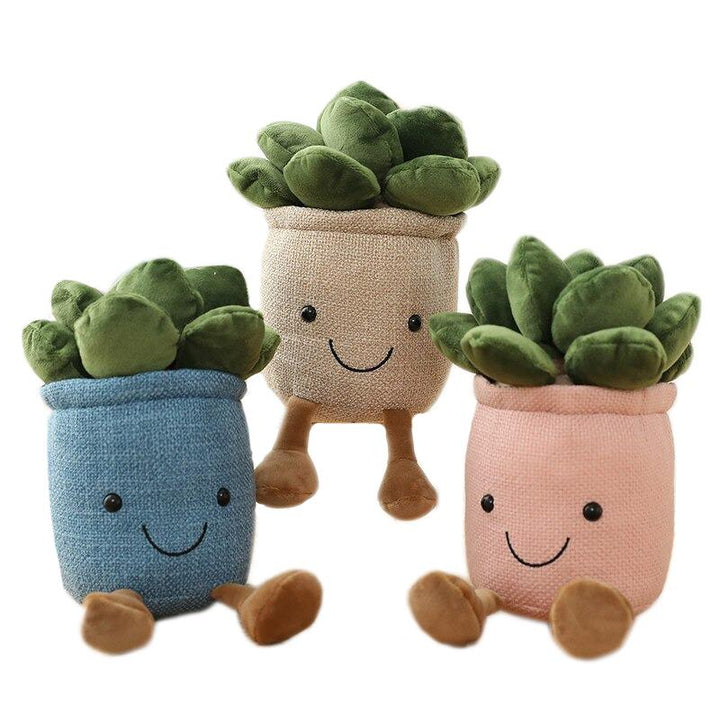 Miljøvenlig Plush Plante i Blød Design