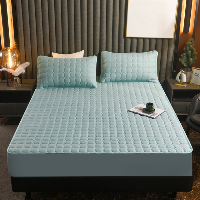 Eucalyptus Fitted Sheet Set med 2 Pudebetræk - Åndbar og Hypoallergenisk