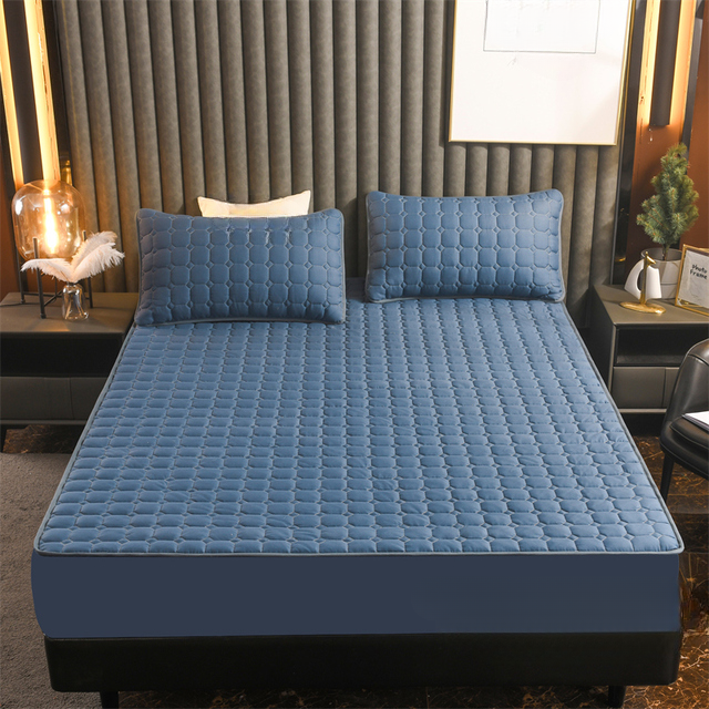 Eucalyptus Fitted Sheet Set med 2 Pudebetræk - Åndbar og Hypoallergenisk