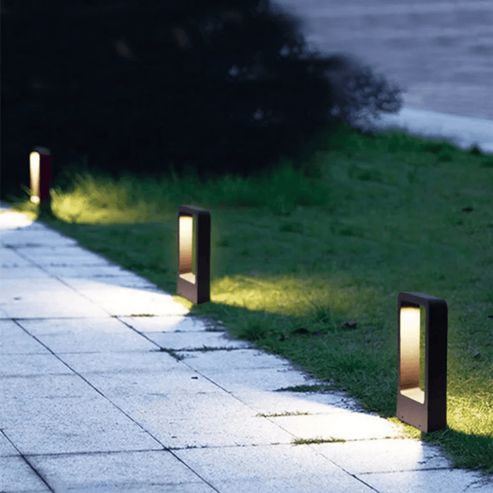 Vejrbestandig LED Jordlampe til Terrasse og Have