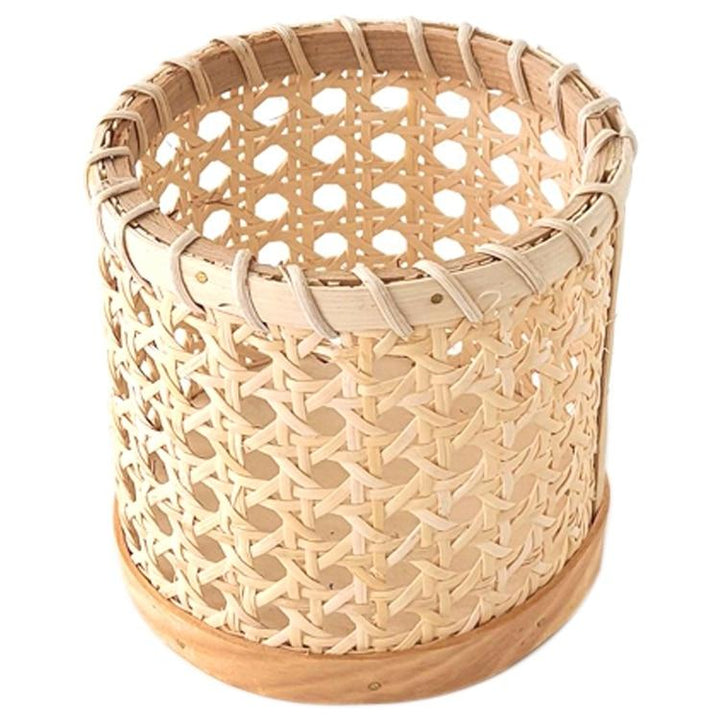 Rattan Bestik Organizer til Multifunktionel Opbevaring