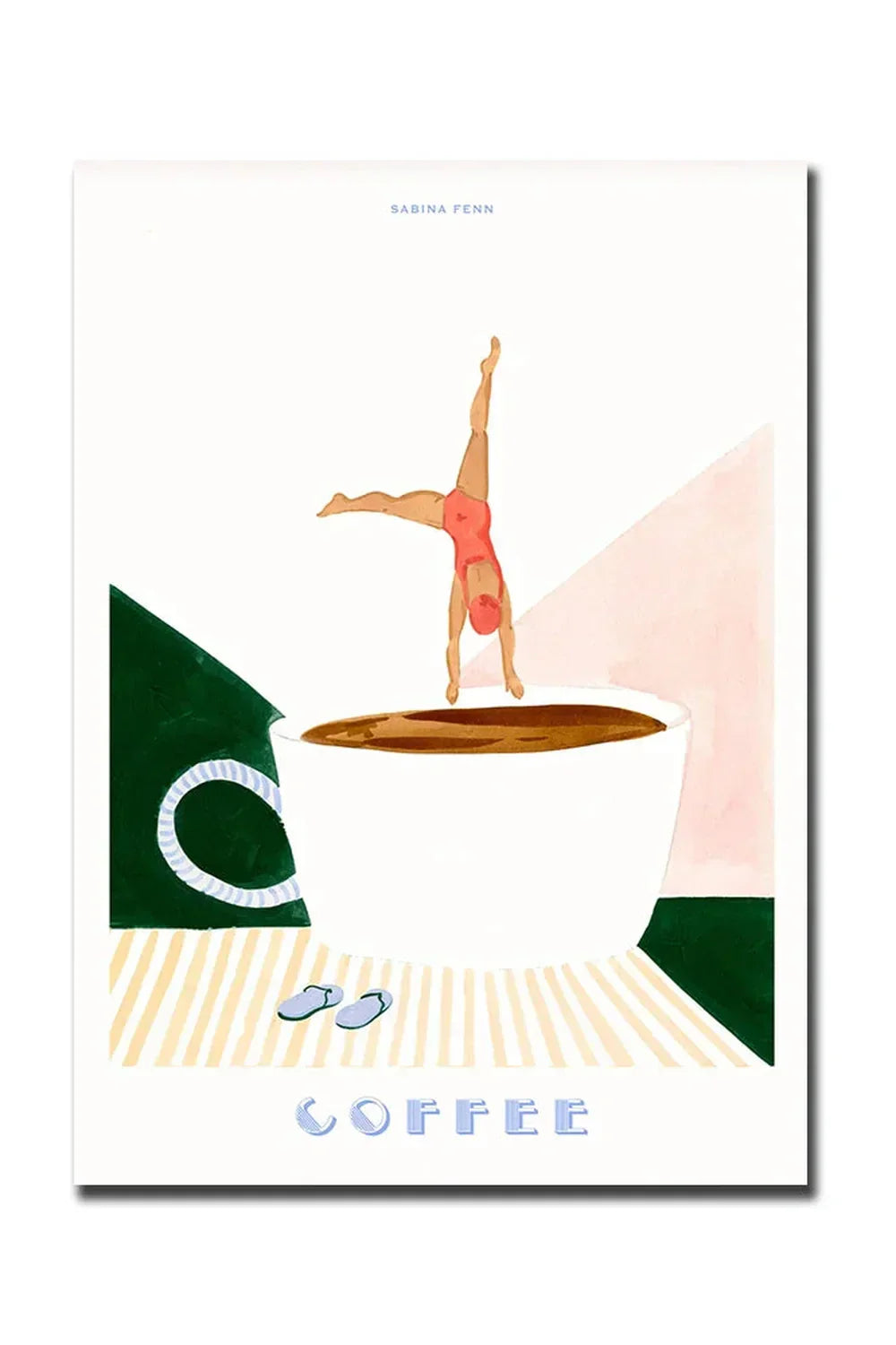 Kaffe Lærred Væg Kunst i Høj Kvalitet