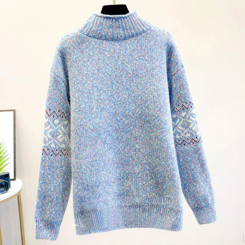 Isabella™ | Snefnug Strik Sweater