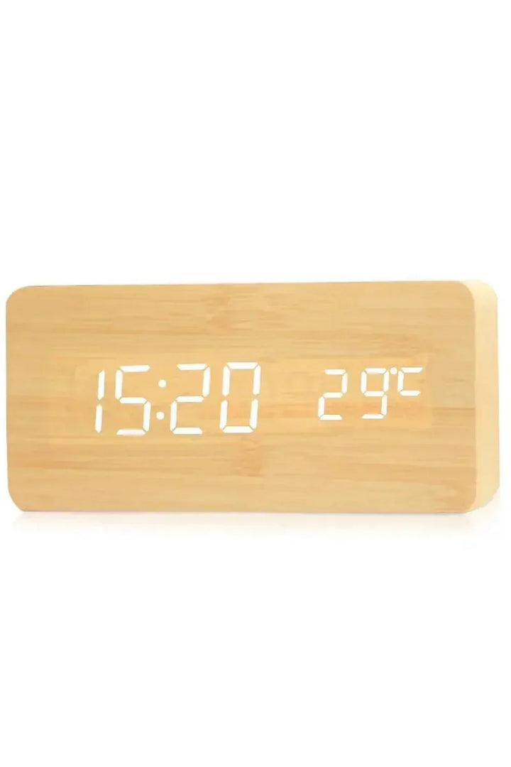 LED Digital Ur i Holdbart ABS med Klart Display