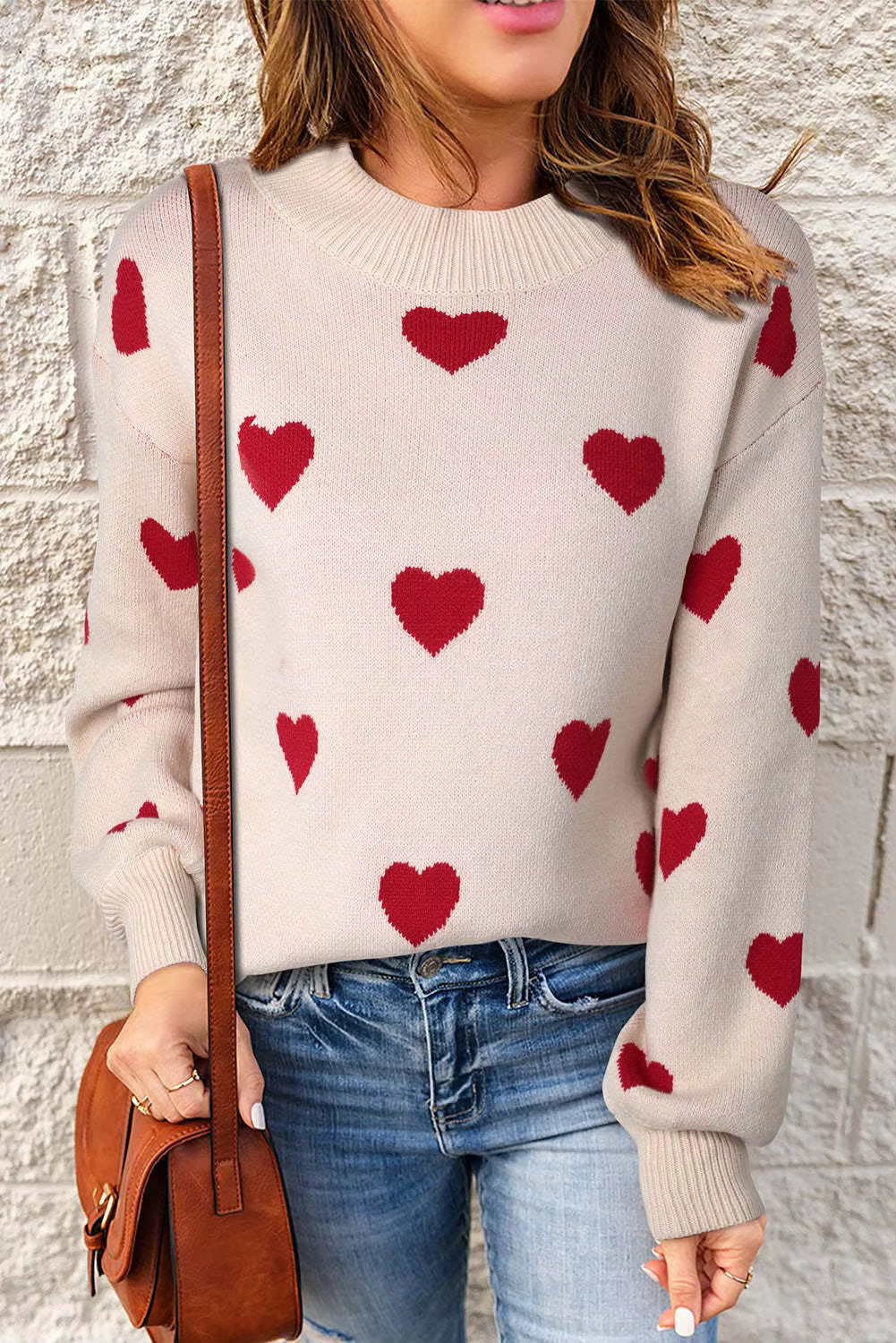 Katherine™ | Elegant Hjerter Sweater