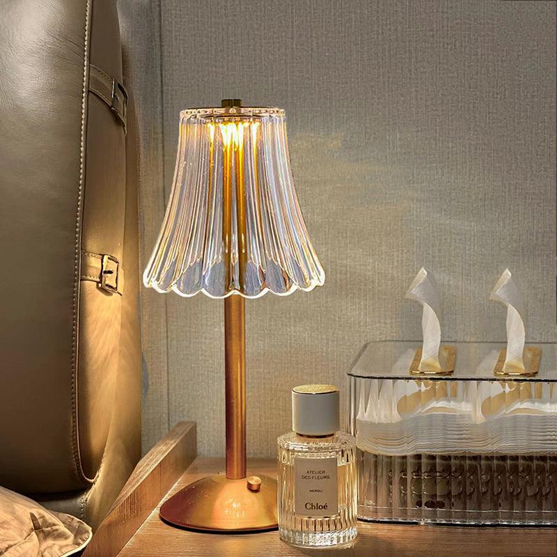 Genopladelig LED Bordlampe med Dæmpning og Justerbar Farvetemperatur
