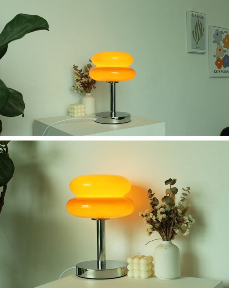 Dæmpbar Macaron Bordlampe med LED Lys