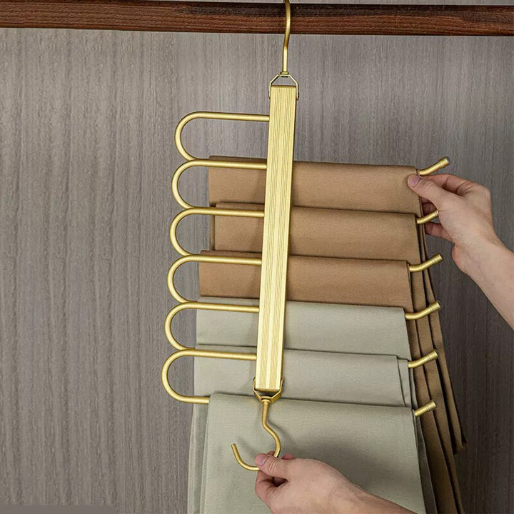 Pladsbesparende Aluminium Bukseholder med 360° Rotation og Anti-Skrid Design