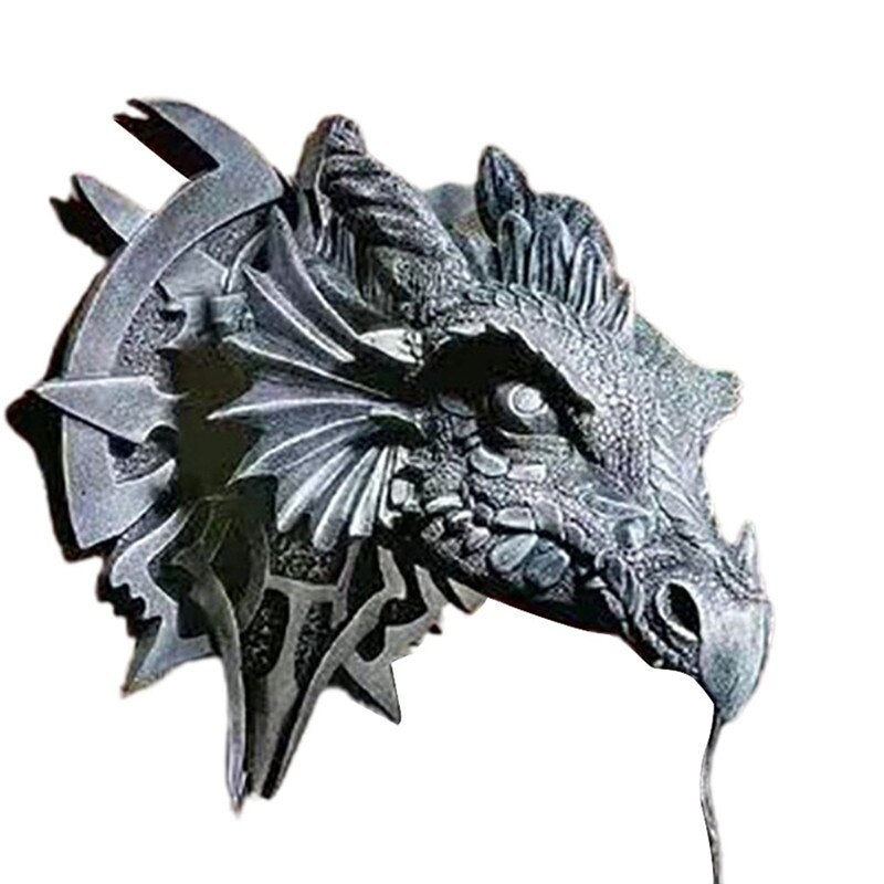 LED Dragehoved Lanterne til Halloween Dekoration