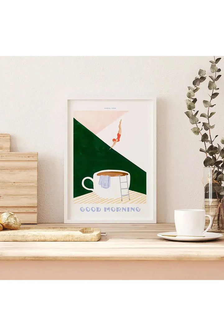 Kaffe Lærred Væg Kunst i Høj Kvalitet