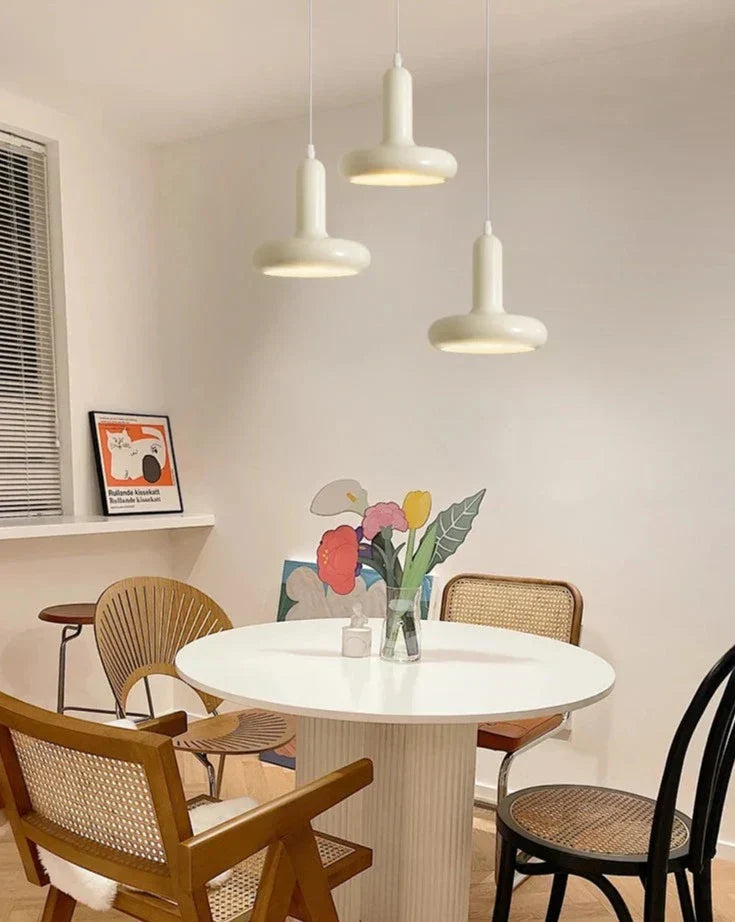 Dansk Macaron Pendel Lampe i Livlige Farver