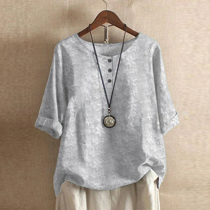 Anya™ | Retro-inspireret Bluse