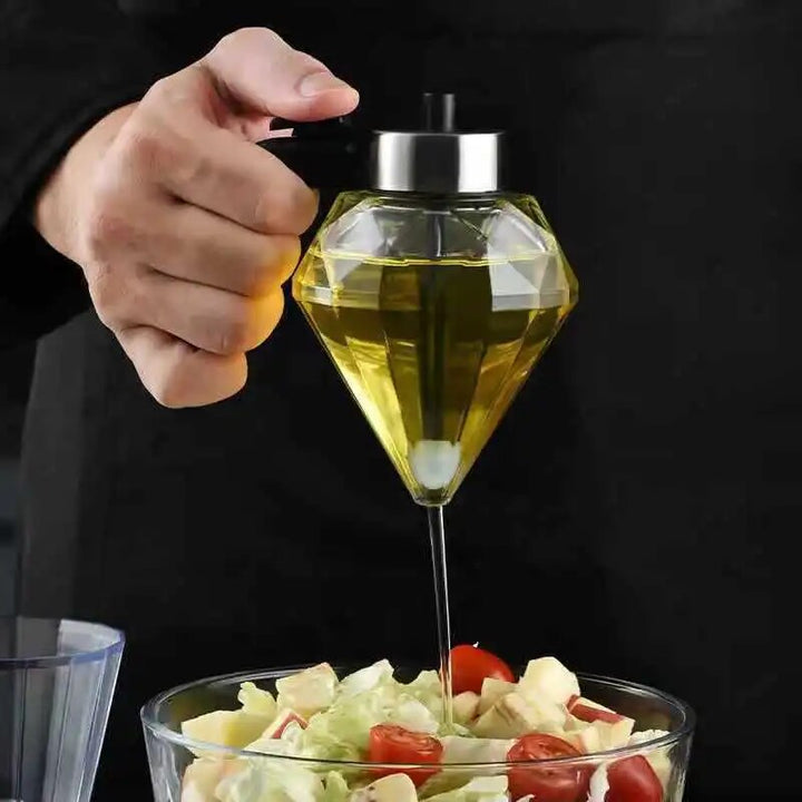 Elegant Glas Olie Dispenser med Dryp Mekanisme