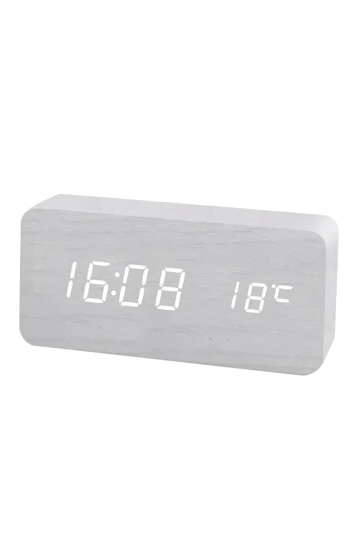 LED Digital Ur i Holdbart ABS med Klart Display